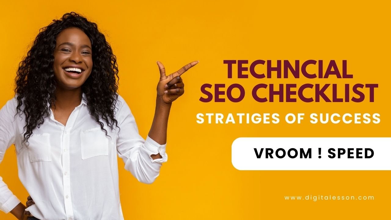 Image for Girl with Technical SEO Message